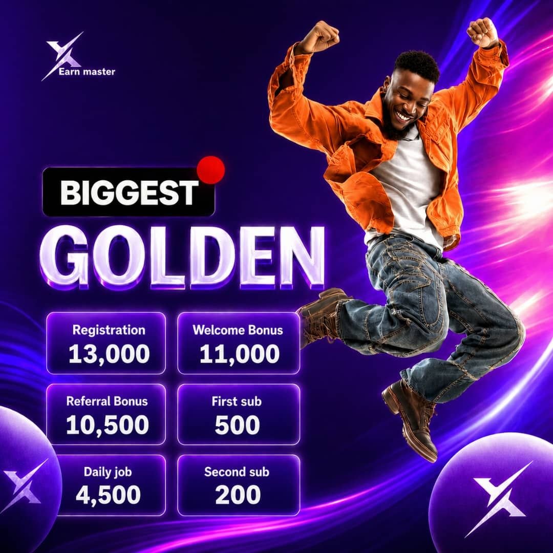 Golden Package - Biggest earning package with ₦13,000 registration